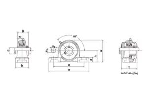 UCP200 UCP300 drawing